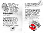 Buchcover und Innenansicht für das Buch: Meine krasse Monsterklasse - Kettenrasseln mit Kellerasseln