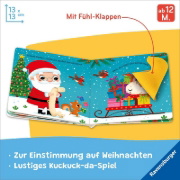 Buchcover und Innenansicht für das Buch: Wo bist du, kleines Rentier?