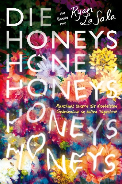 Buchcover und Innenansicht für das Buch: Die Honeys (Erstauflage mit gestaltetem Farbschnitt): Ein queerer Mystery-Thriller für Fans von Pretty Little Liars