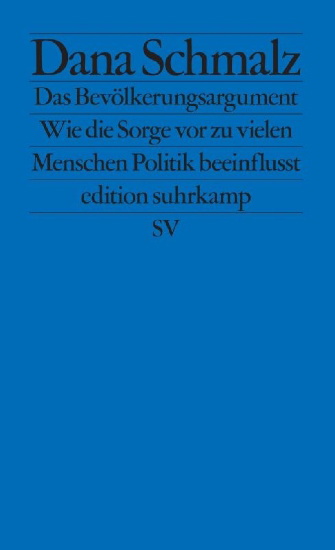 Buchcover und Innenansicht für das Buch: Das Bevölkerungsargument