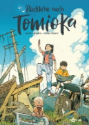 Buchcover und Innenansicht für das Buch: Retour à Tomioka