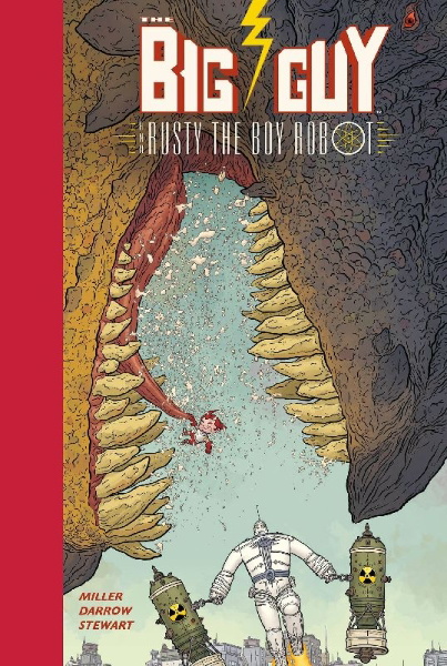 Buchcover und Innenansicht für das Buch: Big Guy and Rusty the Boy Robot
