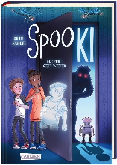 Buchcover und Innenansicht für das Buch: SpooKI: Der Spuk geht weiter