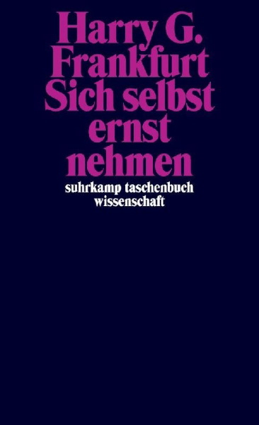 Buchcover und Innenansicht für das Buch: Sich selbst ernst nehmen