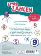 Buchcover und Innenansicht für das Buch: Mein Block zum Schulanfang: Erste Zahlen
