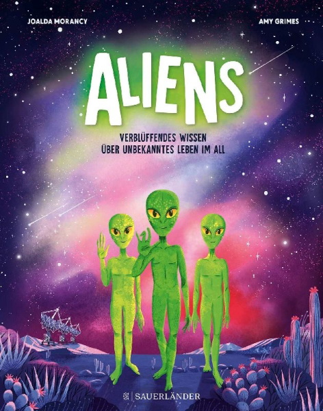 Buchcover und Innenansicht für das Buch: Aliens