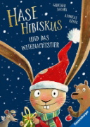 Buchcover und Innenansicht für das Buch: Hase Hibiskus und das Weihnachtstier