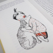 Buchcover und Innenansicht für das Buch: Bluma und das Gummischlangengeheimnis