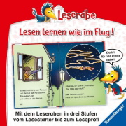 Buchcover und Innenansicht für das Buch: Leserabe - 1. Lesestufe: Weltraumgeschichten