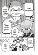 Buchcover und Innenansicht für das Buch: Splatoon