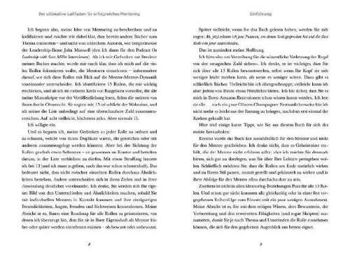 Buchcover und Innenansicht für das Buch: The Ultimate Guide to Great Mentorship