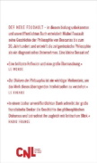Buchcover und Innenansicht für das Buch: Le discours philosophique
