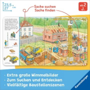 Buchcover und Innenansicht für das Buch: Mein großes Sachen suchen: Viele, viele Baustellen