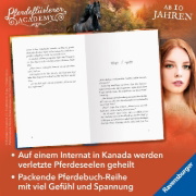 Buchcover und Innenansicht für das Buch: Pferdeflüsterer-Academy, Band 10: Die dunkle Wahrheit
