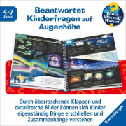 Buchcover und Innenansicht für das Buch: Wieso? Weshalb? Warum?, Band 48: Wir erforschen die Nacht