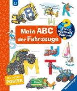 Buchcover und Innenansicht für das Buch: Wieso? Weshalb? Warum? Sonderband - Mein ABC der Fahrzeuge