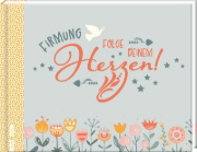 Buchcover und Innenansicht für das Buch: Firmung Erinnerungsalbum