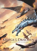 Buchcover und Innenansicht für das Buch: Guerres et Dragons 1