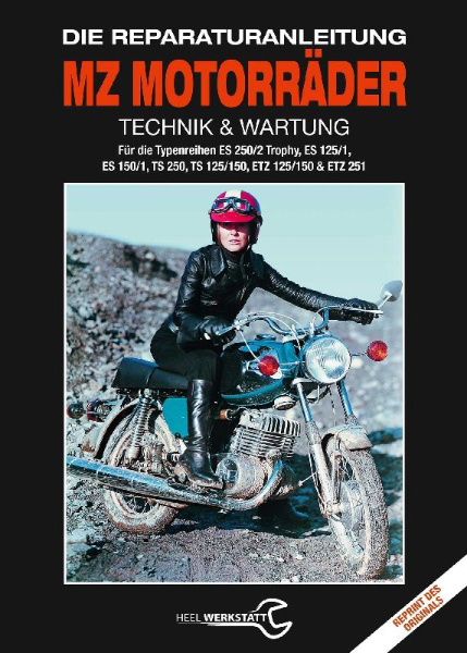 Buchcover und Innenansicht für das Buch: MZ Motorräder Technik & Wartung