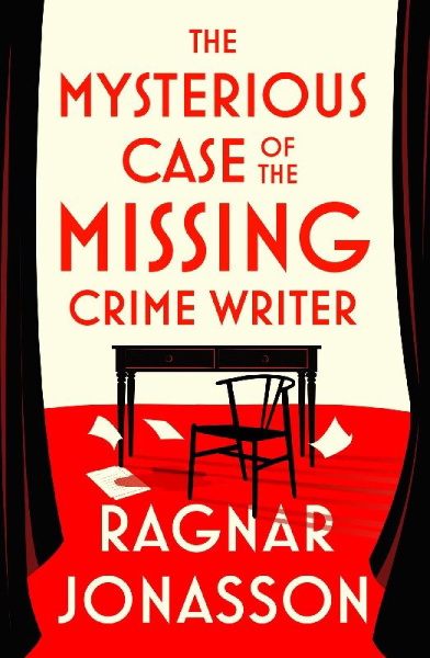 Buchcover und Innenansicht für das Buch: The Mysterious Case of the Missing Crime Writer