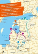 Buchcover und Innenansicht für das Buch: MARCO POLO Camper Guide Baltikum: Estland, Lettland & Litauen