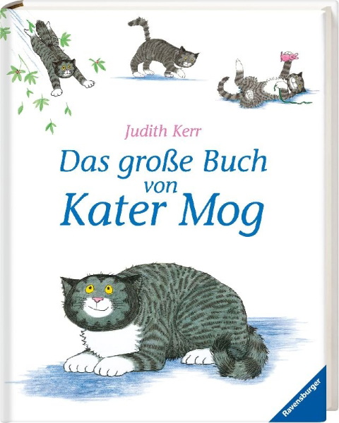Buchcover und Innenansicht für das Buch: Das große Buch von Kater Mog