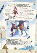 Buchcover und Innenansicht für das Buch: Les Carnets de Cerise 3