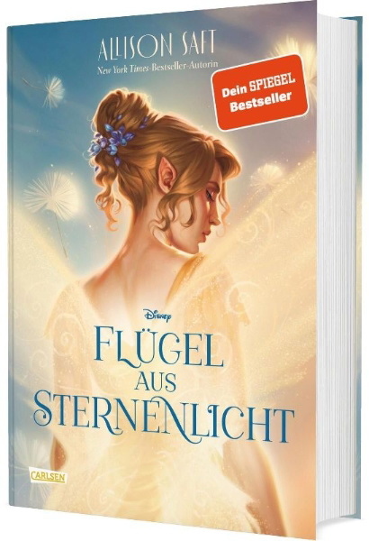 Buchcover und Innenansicht für das Buch: Flügel aus Sternenlicht