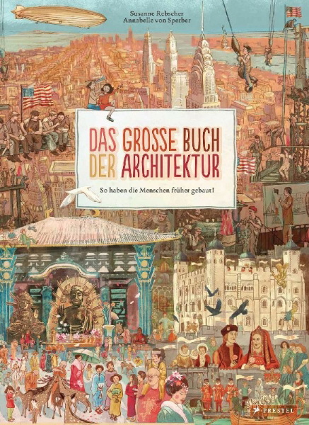 Buchcover und Innenansicht für das Buch: Das große Buch der Architektur