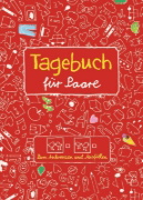 Buchcover und Innenansicht für das Buch: Tagebuch für Paare. Zum Ankreuzen und Ausfüllen und Malen