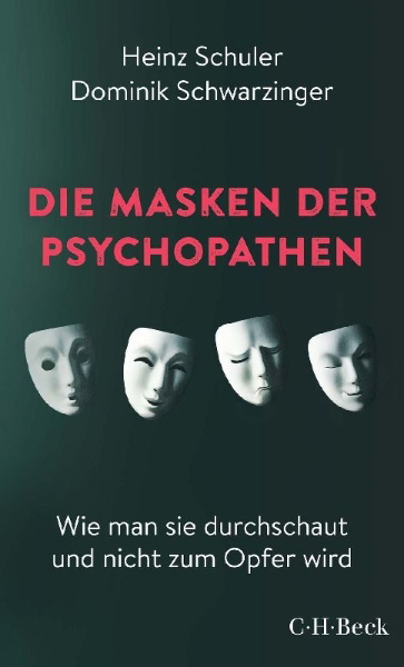 Buchcover und Innenansicht für das Buch: Die Masken der Psychopathen