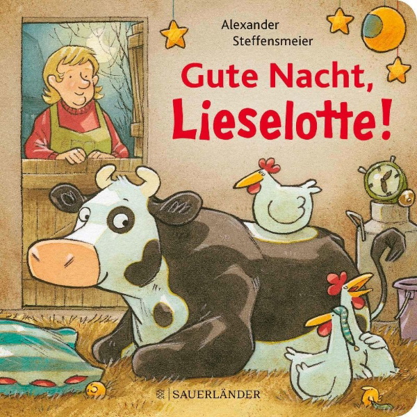 Buchcover und Innenansicht für das Buch: Gute Nacht, Lieselotte!