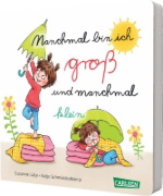 Buchcover und Innenansicht für das Buch: Manchmal bin ich groß ... und manchmal klein