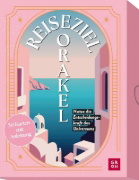 Buchcover und Innenansicht für das Buch: Orakelkarten: Reiseziel-Orakel