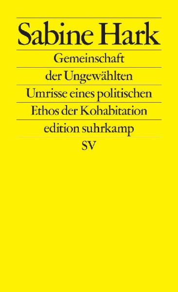 Buchcover und Innenansicht für das Buch: Gemeinschaft der Ungewählten