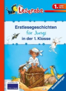 Buchcover und Innenansicht für das Buch: Erstlesegeschichten für Jungs in der 1. Klasse - Leserabe 1. Klasse - Erstlesebuch für Kinder ab 6 Jahren