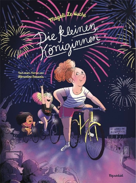Buchcover und Innenansicht für das Buch: Die kleinen Königinnen
