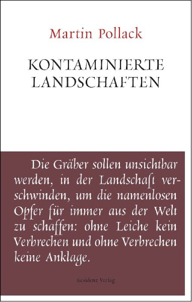 Buchcover und Innenansicht für das Buch: Kontaminierte Landschaften