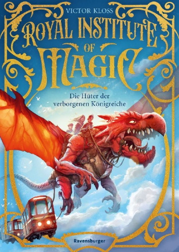 Buchcover und Innenansicht für das Buch: Royal Institute of Magic 1: Elizabeth's Legacy