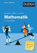Buchcover und Innenansicht für das Buch: Wissen - Üben - Testen: Mathematik 5. Klasse