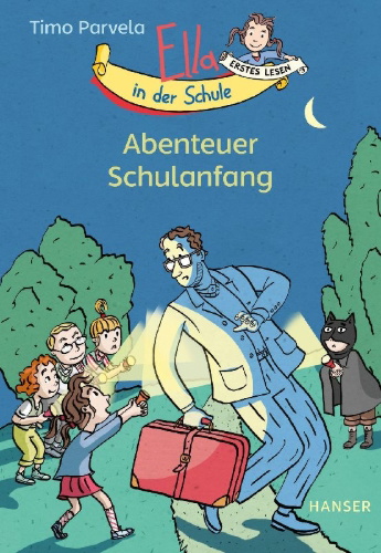 Buchcover und Innenansicht für das Buch: Ella ja kiristäjä