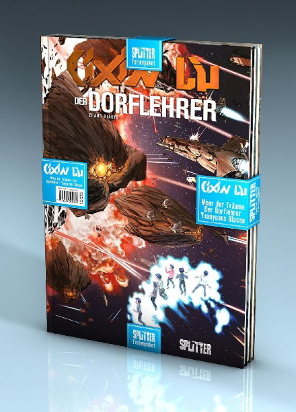 Buchcover und Innenansicht für das Buch: Cixin Liu Graphic Novels