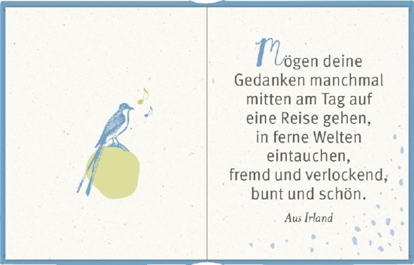 Buchcover und Innenansicht für das Buch: Miniaturbücher mit Wickelverschluss - Kleine Impulse für dein Leben