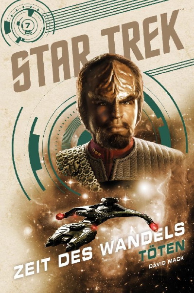 Buchcover und Innenansicht für das Buch: Star Trek - Zeit des Wandels 7: Töten