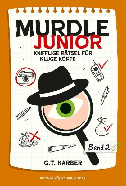 Buchcover und Innenansicht für das Buch: Murdle junior 2