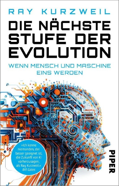 Buchcover und Innenansicht für das Buch: Die nächste Stufe der Evolution