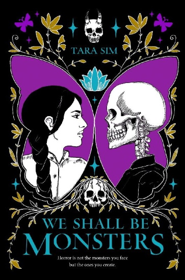 Buchcover und Innenansicht für das Buch: We Shall Be Monsters