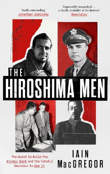 Buchcover und Innenansicht für das Buch: The Hiroshima Men