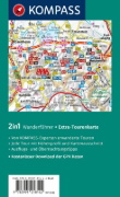 Buchcover und Innenansicht für das Buch: KOMPASS Wanderführer Chiemgauer Alpen, 65 Touren mit Extra-Tourenkarte
