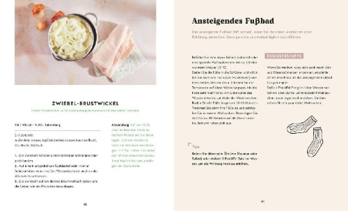 Buchcover und Innenansicht für das Buch: Meine Gesundheitsretter aus der Natur für ein starkes Immunsystem